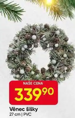 Hruška Věnec šišky 27 cm | PVC nabídka