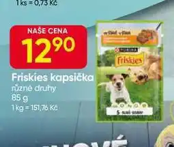 Hruška Friskies kapsička různé druhy 85 g nabídka
