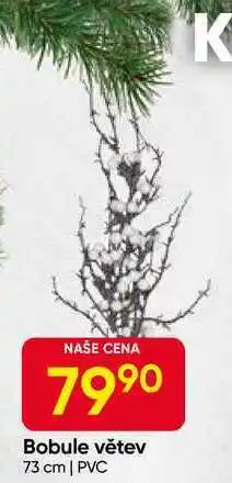 Hruška Bobule větev 73 cm | PVC nabídka