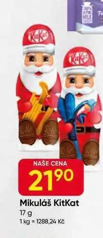Hruška Mikuláš KitKat 17 g nabídka