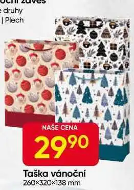 Hruška Taška vánoční 260×320×138 mm nabídka