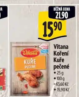Albert Vitana Koření Kuře pečené 25 g nabídka