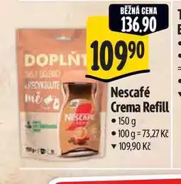 Albert Nescafé Crema Refill 150 g nabídka