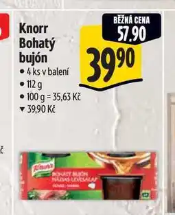Albert Knorr Bohatý bujón 4 ks nabídka