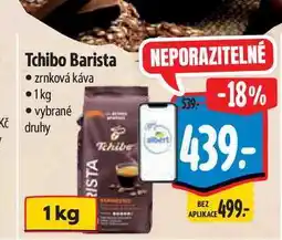 Albert Tchibo Barista zrnková káva 1kg nabídka