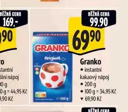 Albert Granko instantní kakaový nápoj 200 g nabídka