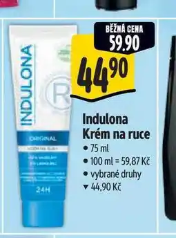 Albert Indulona Krém na ruce 75 ml nabídka