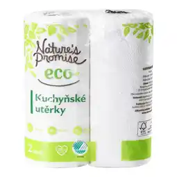 Albert Nature's Promise Eco Kuchyňské utěrky 2ks nabídka