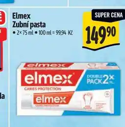 Albert Elmex Zubní pasta 2x75 ml nabídka