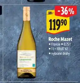 Albert Roche Mazet 0,75 l nabídka