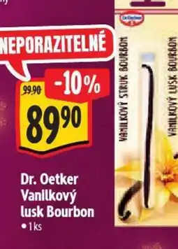Albert Dr. Oetker Vanilkový lusk Bourbon nabídka