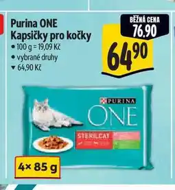 Albert Purina ONE Kapsičky pro kočky 100 g nabídka