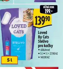 Albert Loved By Cats Stelivo pro kočky 5 l nabídka