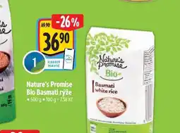 Albert Nature's Promise Bio Basmati rýže 500 g nabídka