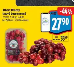 Albert Albert Hrozny tmavé bezsemenné 500 g nabídka