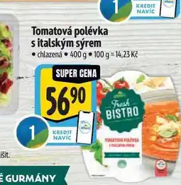 Albert Tomatová polévka s italským sýrem 400 g nabídka