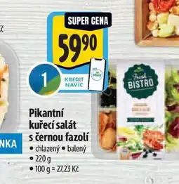 Albert Pikantní kuřecí salát s černou fazolí 220 g nabídka