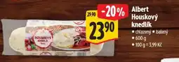 Albert Albert Houskový knedlík nabídka