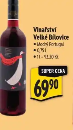 Albert Vinařství Velké Bílovice nabídka