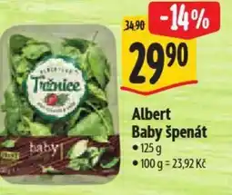 Albert Albert Baby špenát nabídka
