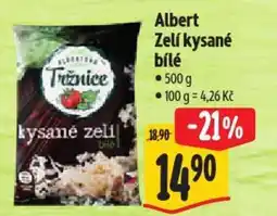 Albert Albert Zeli kysané bílé nabídka
