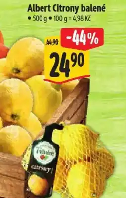 Albert Albert Citrony balené nabídka