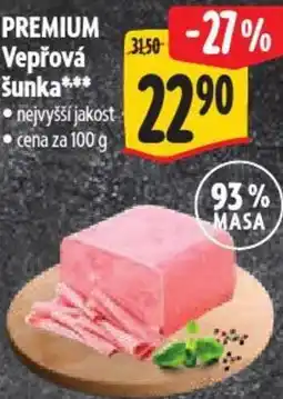 Albert PREMIUM Vepřová šunka nabídka
