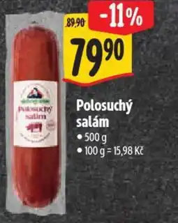 Albert Polosuchý salám nabídka