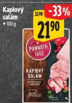 Albert Kaplový salám nabídka