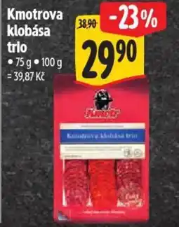 Albert Kmotrova klobása trio nabídka