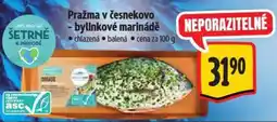 Albert Pražma v česnekovo - bylinkové marinádě nabídka