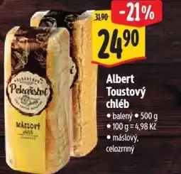 Albert Albert Toustový chléb nabídka