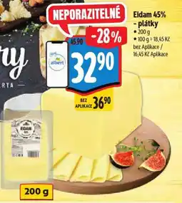 Albert Eidam 45% - plátky nabídka