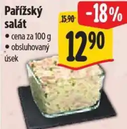 Albert Pařížský salát nabídka