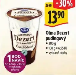 Albert Olma Dezert pudingový nabídka