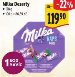 Albert Milka Dezerty nabídka