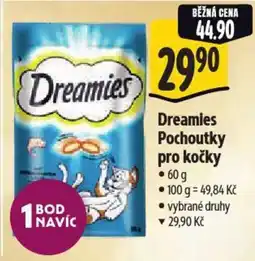 Albert Dreamies Pochoutky pro kočky nabídka