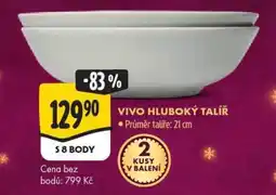 Albert Vivo hluboký talíř nabídka