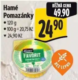 Albert Hamé Pomazánky nabídka