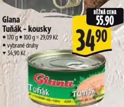 Albert Giana Tuňák - kousky nabídka