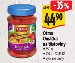 Albert Otma Omáčka na těstoviny nabídka