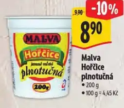 Albert Malva Hořčice plnotučná nabídka
