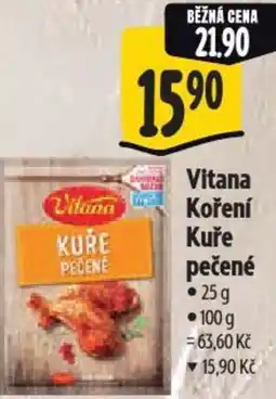 Albert Vitana Koření Kuře pečené nabídka
