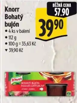 Albert Knorr Bohatý bujón nabídka