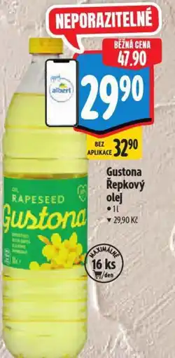 Albert Gustona Řepkový olej nabídka