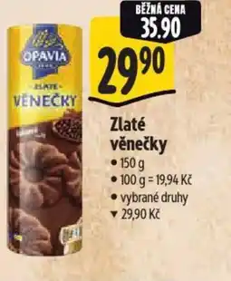 Albert OPAVIA Zlaté věnečky nabídka