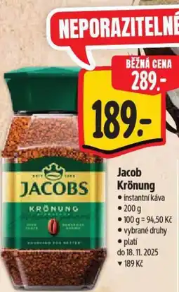 Albert Jacob Krönung nabídka
