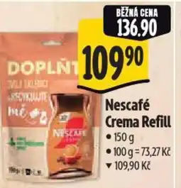 Albert Nescafé Crema Refill nabídka
