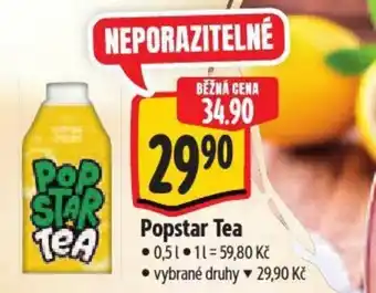 Albert Popstar Tea nabídka