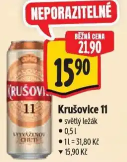 Albert Krušovice 11 nabídka